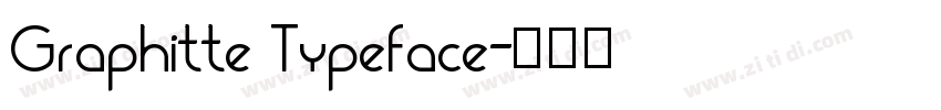 Graphitte Typeface字体转换